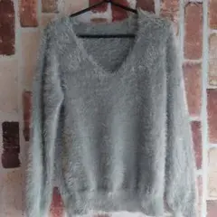 mimi&roger　ファー　ニット　カットソー