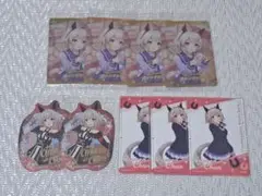 ウマ娘 カレンチャン ウエハース カード ダイカットステッカー クリアカード