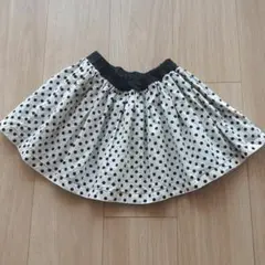 スカート　水玉　ハンドメイド
