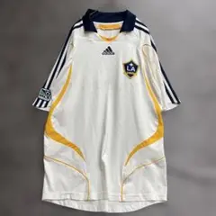 訳アリ アディダス LA Galaxy ユニフォームXL相当 ベッカム【5429