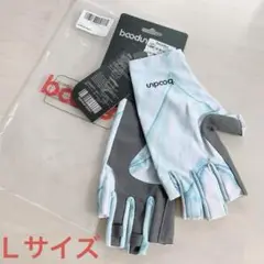 新品 Boodun 通気性 釣り クリングハーフフィンガーグローブ Ｌサイズ