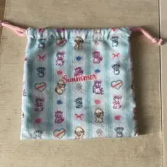 Swimmer サンキューマート　巾着ポーチ