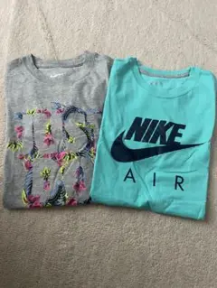 NIKE Tシャツ 2枚セット（グレー、ターコイズ）