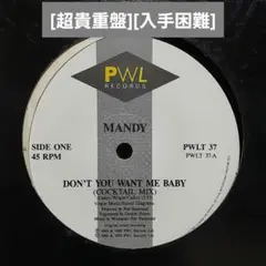 [超激レア][哀愁EUROBEAT]Don't you Want Me Baby