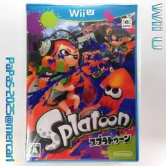 未開封「スプラトゥーン」Wii Uソフト
