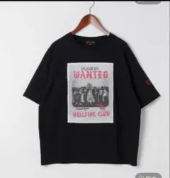 ニコアンド⭐︎【ストレンジャー・シングス】コラボポスター風プリントTシャツ