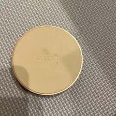 ELECOM ワイヤレス充電器 ゴールド