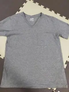NANO UNIVERSE グレー Vネック Tシャツ
