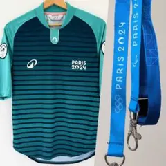パリ2024ボランティアTシャツ + ストラップ - 非売品