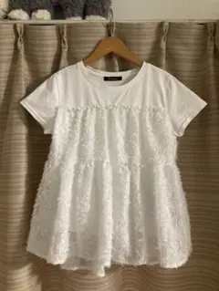 新品同　RagOut カットソー 半袖　クリアホワイト　M