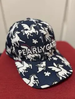 PEARLY GATES ユニコーン柄キャップ