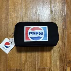 PEPSI ロゴポーチ 黒