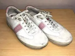 プラダ PRADA スニーカー シューズ 靴 レディース 37 ピンク