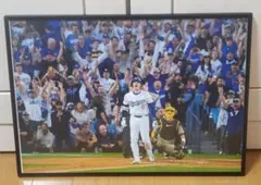 祝ドジャース大谷翔平 2024年MVP獲得！A3サイズポスターフレーム付き⑨