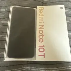 美品Redmi Note 10T ナイトタイムブルー