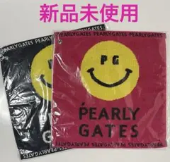 【SALE】PEARLY GATES フェイス タオル ブルー ピンク 2枚