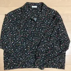earth music&ecology 花柄シャツ