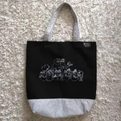 【未使用】 バーバパパ トートバッグ 黒 グレー