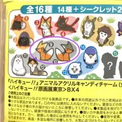 ハイキュー アニマルキャンディチャーム 宮侑 宮治