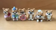 【ハンドメイド】マメシバくん　まとめ売り　羊毛フェルト