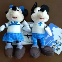 ミッキー＆フレンズ　マスコット　アオハルVer.　2種セット