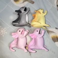 ウーパールーパー　パクっと　ガチャ