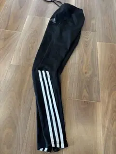 adidas レギンス ブラック 3本ライン　メンズのXS