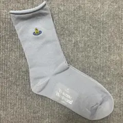 Vivienne Westwood レディス　クルーソックス ブルーv9982