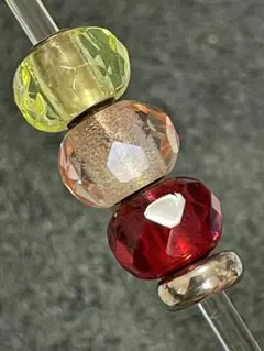 trollbeads3点 プリズム3色