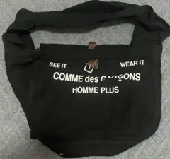 COMME des GARÇONS HOMME PLUS 黒 斜め掛け