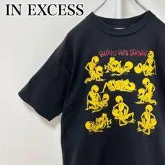 【希少】エイリアン　48手　Tシャツ　IN EXCESS ブラック　Mサイズ