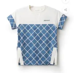 Admiral アドミラルテニスウェアMメインブロックグラフィックTEE25