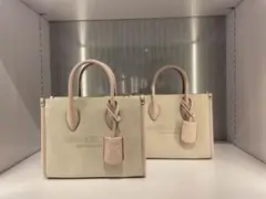 ☆マイケルコース☆ロゴプリントキャンバストートバック