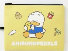サンリオ　あひるのペックル　フラットポーチ　しまむら
