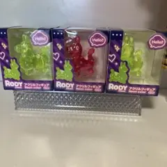 ロディ　アクリルフィギュア　ネオンカラー　3コセット