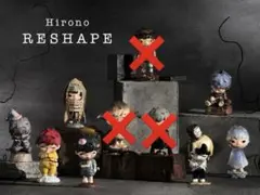2025年最新】POPMART HIRONO Reshape シリーズの人気アイテム