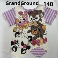 GrandGroundグラグラ140チュニックTシャツ