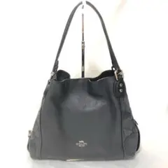 コーチ イーディー ワンショルダー パッチワーク ティーローズ ペブルドレザー