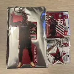 ヴィッセル神戸 パトリッキ どでかキーホルダー 缶バッジ 勝ち星キーホルダー