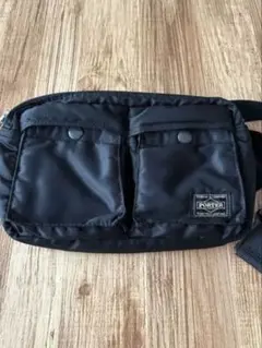 【美品】PORTER タンカー ボディバッグ ブラック