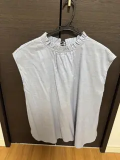 ノースリーブシャツブラウス
