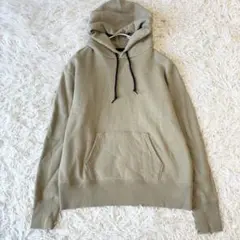 MHL.×ループウィラー ライトループバックコットンフーディ　M