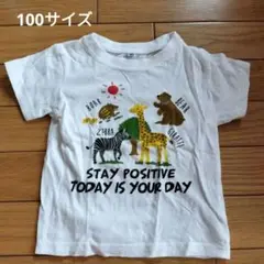 子供服　動物柄　Tシャツ　100サイズ