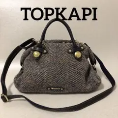 【美品】TREASURE TOPKAPI ショルダーバッグ ハンドバック
