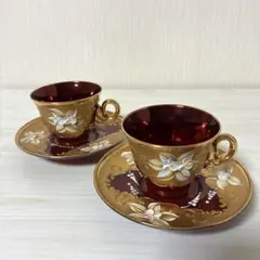ベネチアンガラス ムラーノガラス ムラーノグラス ティーカップ