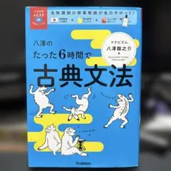 八澤のたった6時間で古典文法