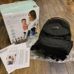 tushbaby ヒップシート ブラック×ゴールド