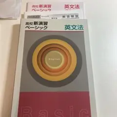 高校新演習 英文法 ベーシック