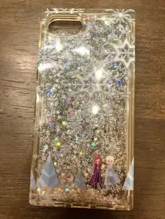 アナと雪の女王　iPhone7/SE グリッターケース