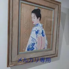 青山博之、【綿の実のある素描】、希少な額装用画集画、新品高級額 額装付 2025年最新】青山亘幹の人気アイテム - メルカリ